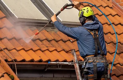 Démoussage et hydrofuge de toiture à Brécé